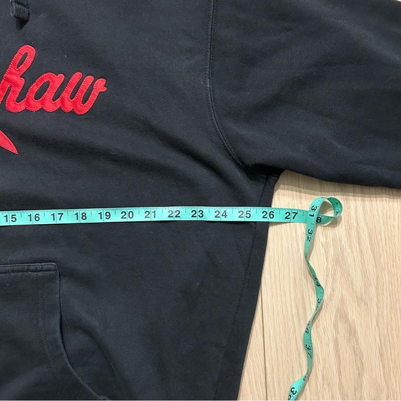 The Marathon Clothing Black "Crenshaw" Full Zip Hoodie Size XL - Picture 8 of 9